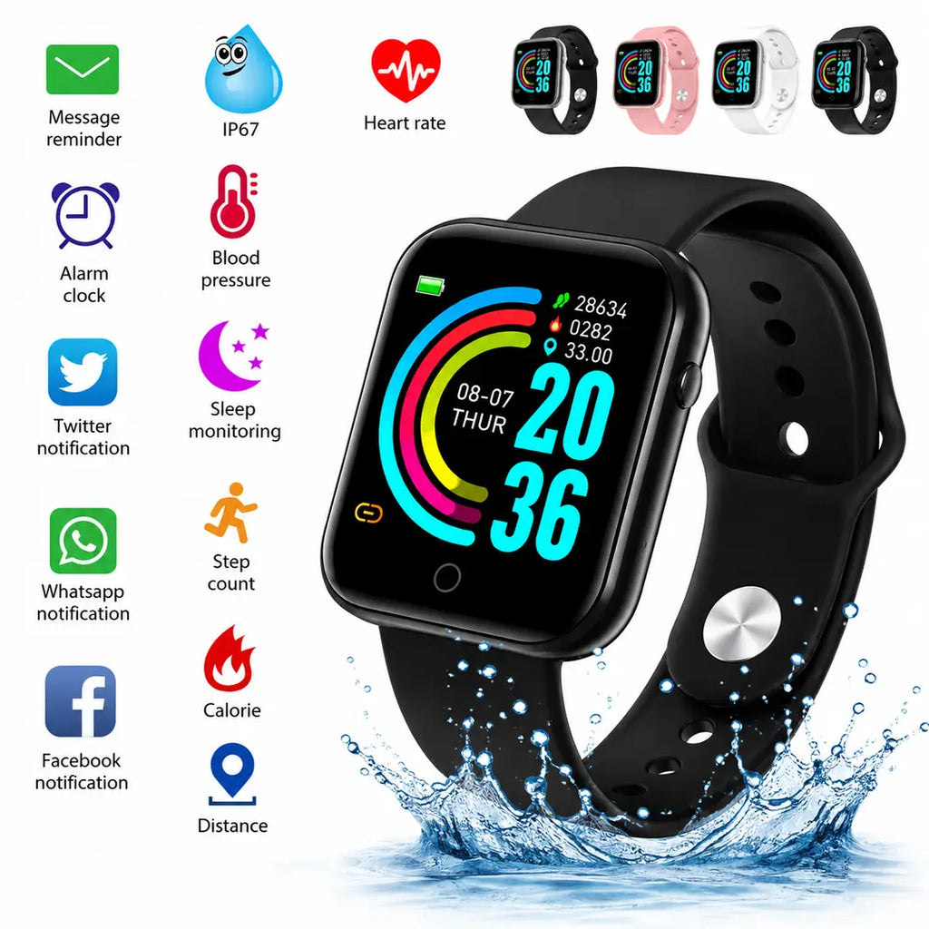 D13 D20 Bluetooth Smart Watch Men Waterproof Sport Fitness Tracker