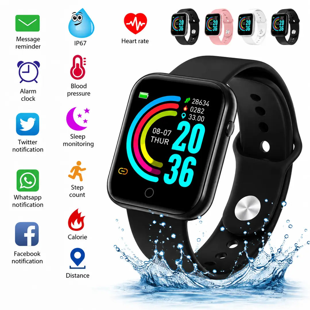 D13 D20 Bluetooth Smart Watch Men Waterproof Sport Fitness Tracker