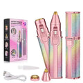 Rechargeable Women's Facial Hair Remover Pen Multicolor ABS